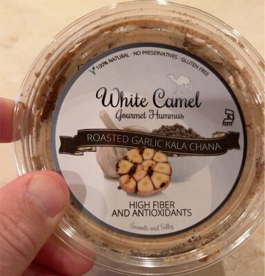 Roasted Garlic Kala Chana Gourmet Hummus