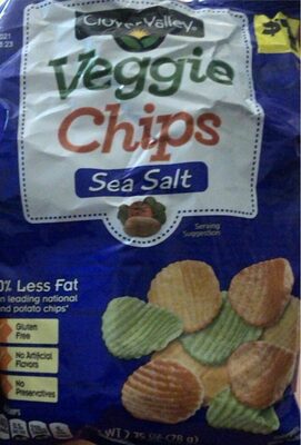 Sea Salt Veggie Chips, Sea Salt