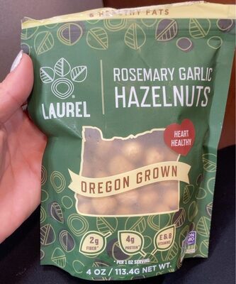 Rosemary Garlic Hazelnuts, Rosemary Garlic