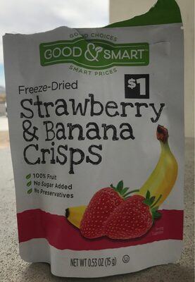 Strawberry & Banana Crisps, Strawberry & Banana