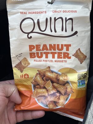 Creamy Peanut Butter Filled Pretzel Nuggets, Peanut Butter