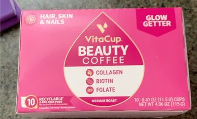 Medium Roast Beauty Coffee Pods, Beauty