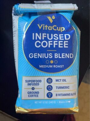 Medium Roast Genius Ground Coffee, Genius