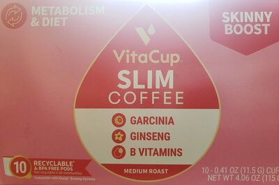 Medium Roast Slim Coffee Pods, Slim