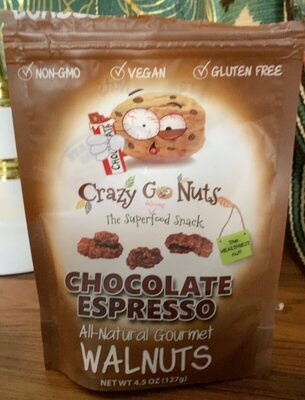 Chocolate Espresso Walnuts, Chocolate Espresso