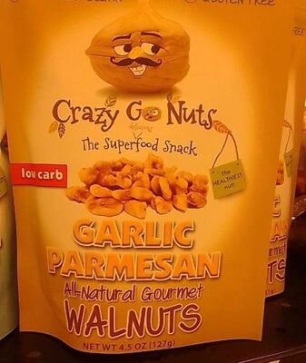 Garlic Parmesan Walnuts, Garlic Parmesan