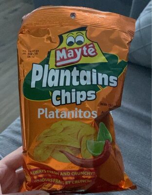With Chili And Lemon Plantains Chips