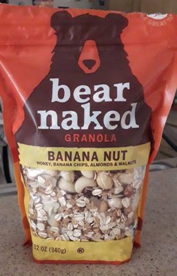 Bear Naked Cereal Granola All Natural Granola Banana Nut 12oz