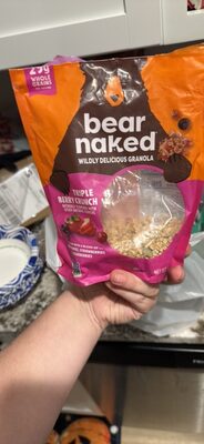Bear Naked Cereal Granola All Natural Fit Triple Berry 12oz