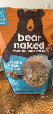 Bear Naked Cereal Granola All Natural Fit Vanilla Almond 12oz
