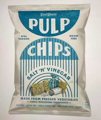 Salt 'N' Vinegar Pulp Chips, Salt 'N' Vinegar