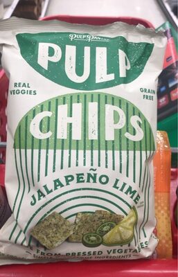 Jalapeno Lime Pulp Chips, Jalapeno Lime