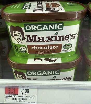 Chocolate Organic Ice Cream, Chocolate