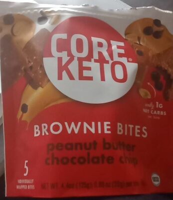 Peanut Butter Chocolate Chip Keto Bites, Peanut Butter Chocolate Chip
