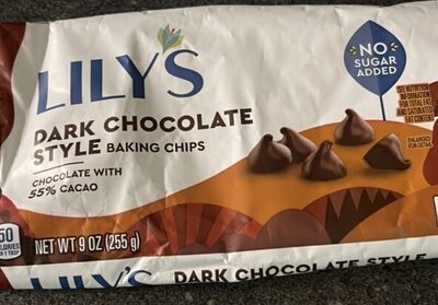 Dark Chocolate Baking Chips 55% Cocoa Bar, Dark Chocolate Baking Chips