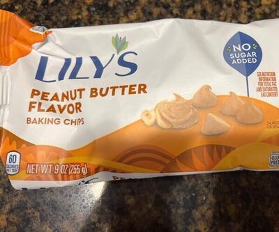 Peanut Butter Flavor Baking Chips, Peanut Butter