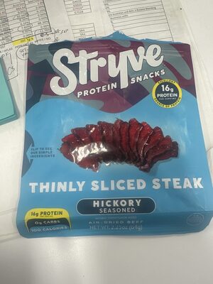 Hickory Seasoned Beef Biltong, Hickory Seasoned