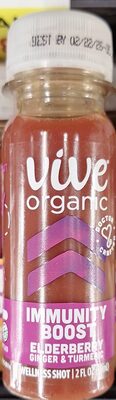 Elderberry Immunity Boost Shot, Elderberry