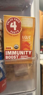 Original Ginger & Turmeric Immunity Boost Wellness Shots, Original Ginger & Turmeric