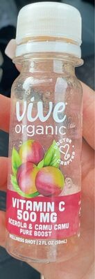 Acerola & Camu Camu Pure Boost Vitamin C 500 Mg Wellness Shot, Acerola & Camu Camu