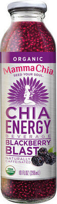 Blackberry Blast Chia Energy Beverage, Blackberry Blast