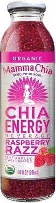 Raspberry Razz Chia Energy Beverage, Raspberry Razz
