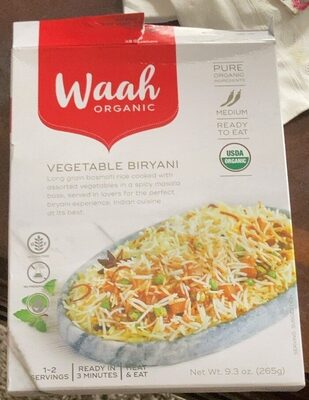 Medium Vegetable Biryani, Medium