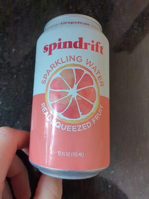 Spindrift, Seltzer, Made With Fresh Squeezed Grapefruits