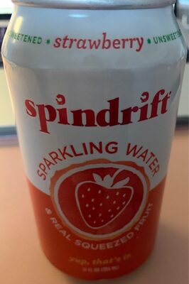 Sparkling Water, Strawberry