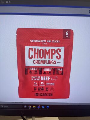 Original Beef Mini Sticks, Original Beef