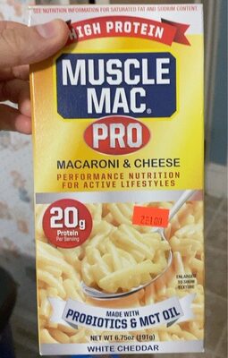 High Protein White Cheddar Macaroni & Cheese, White Cheddar