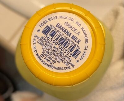 Banana Grade A Milk, Banana