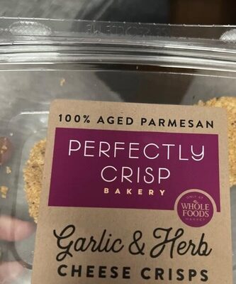 Garlic & Herb Cheese Crisps, Garlic & Herb