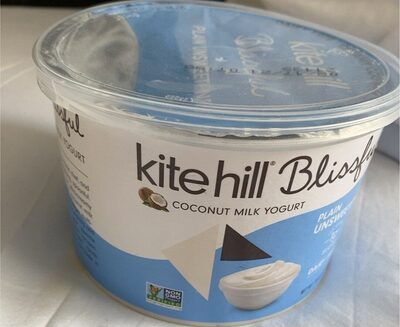 Plain Unsweetened Creamy Coconut Milk Yogurt, Plain Unsweetened
