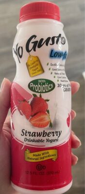 Strawberry Drinkable Yogurt, Strawberry