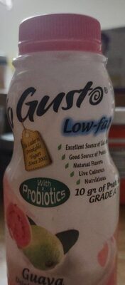 Guava Low-Fat Drinkable Yogurt, Guava