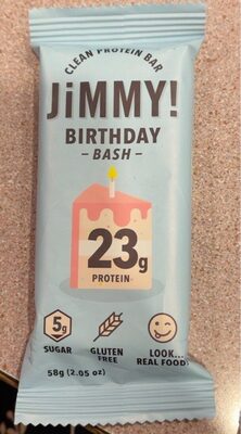 Birthday Bash Protein Bar, Birthday Bash