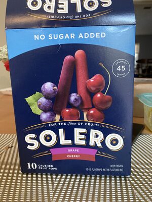 Grape & Cherry Crushed Fruit Pops