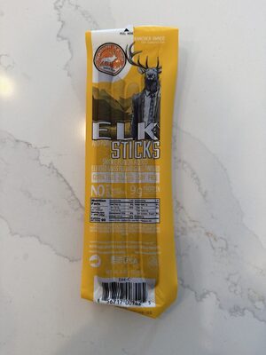 Elk And Pork Snack Sticks, Elk And Pork