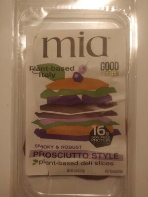 Smoky & Robust Prosciutto Style Plant-Based Deli Slices, Smoky & Robust Prosciutto Style