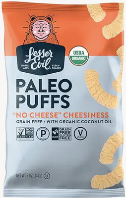 "No Cheese" Cheesiness Paleo Puffs, "No Cheese Cheesiness