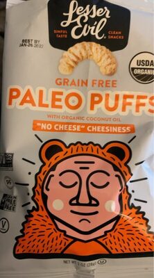 "No Cheese" Cheesiness Paleo Puffs, "No Cheese" Cheesiness