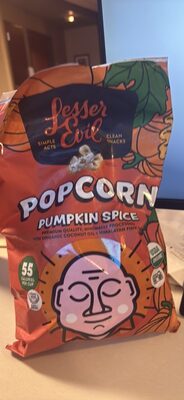 Pumpkin Spice Organic Popcorn