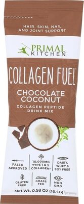 Collagen Fuel Peptide Hair, Skin And Nail Support Drink Mix, Chocolate Coconut, Chocolate Coconut