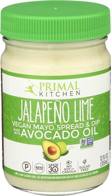 Jalapeno Lime Vegan Spread & Dip, Jalapeno Lime