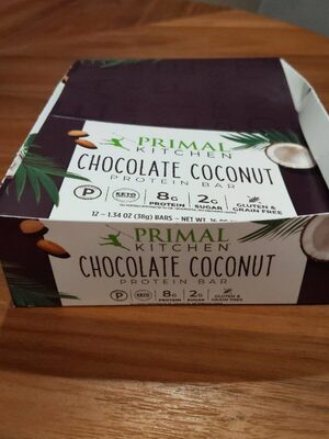 Chocolate Coconut Protein Bars, Chocolate Coconut