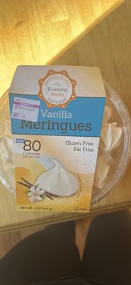 Vanilla Meringues, Vanilla
