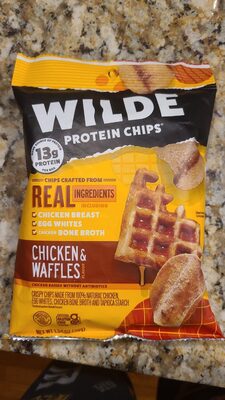Chicken & Waffles Flavor Protein Chips, Chicken & Waffles