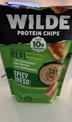 Spicy Queso Flavor Protein Chips, Spicy Queso