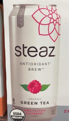 Zero Calorie Raspberry Iced Green Tea, Raspberry